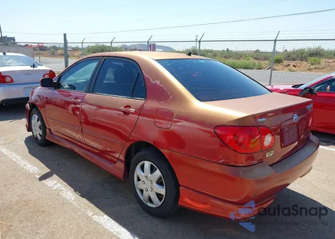 2004 Toyota Corolla S из США, поврежденный, VIN 1NXBR32E84Z194277
